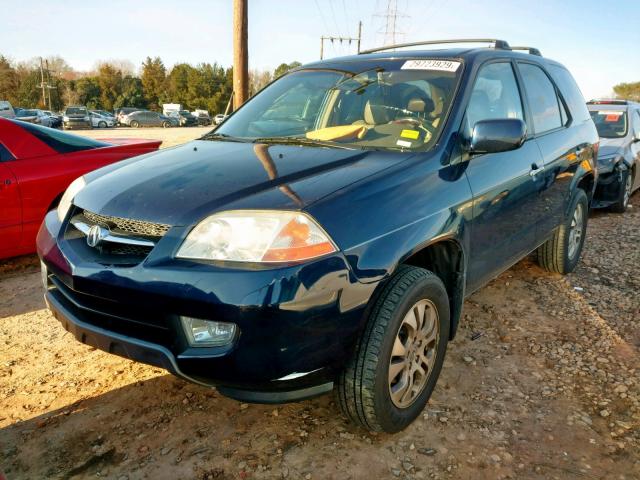 2HNYD18773H513609 - 2003 ACURA MDX TOURIN BLUE photo 2