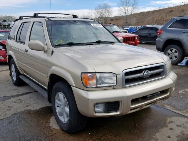 JN8DR07Y71W505121 - 2001 NISSAN PATHFINDER GOLD photo 1