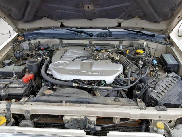 JN8DR07Y71W505121 - 2001 NISSAN PATHFINDER GOLD photo 7