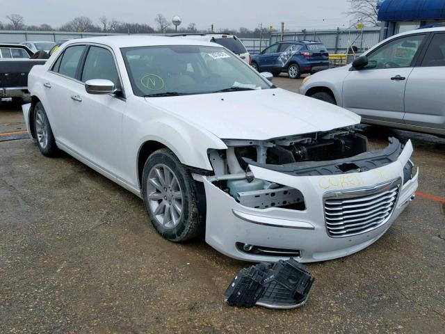 2C3CCACG3CH249609 - 2012 CHRYSLER 300 LIMITE WHITE photo 1