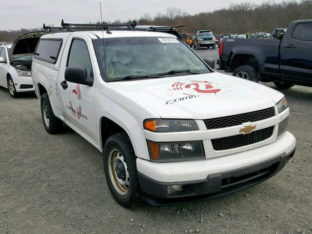 1GCCSBFE6C8166633 - 2012 CHEVROLET COLORADO WHITE photo 1