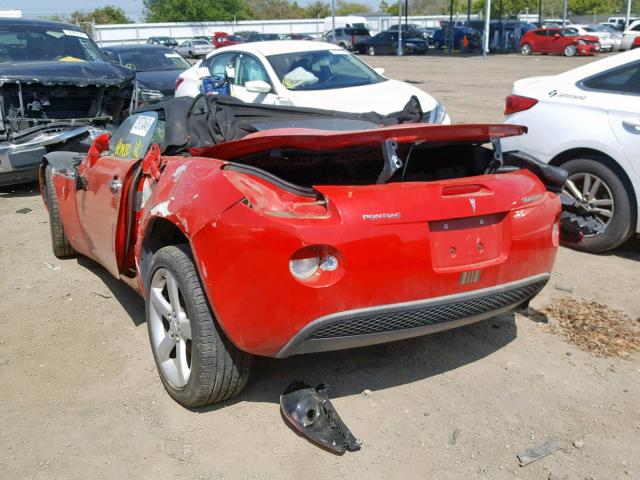 1G2MB35B16Y115888 - 2006 PONTIAC SOLSTICE RED photo 3