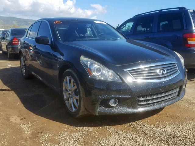 JN1CV6AR6CM671140 - 2012 INFINITI G37 BLACK photo 1