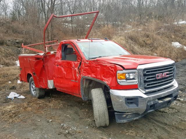 1GD02VEG6GZ336346 - 2016 GMC SIERRA K35 RED photo 1