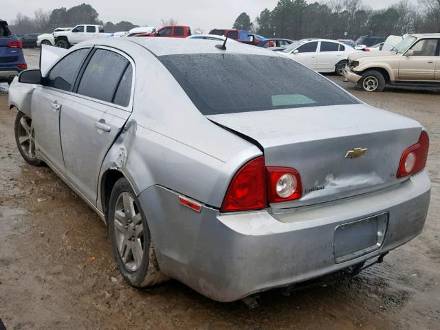 1G1ZJ57B394152264 - 2009 CHEVROLET MALIBU 2LT SILVER photo 3