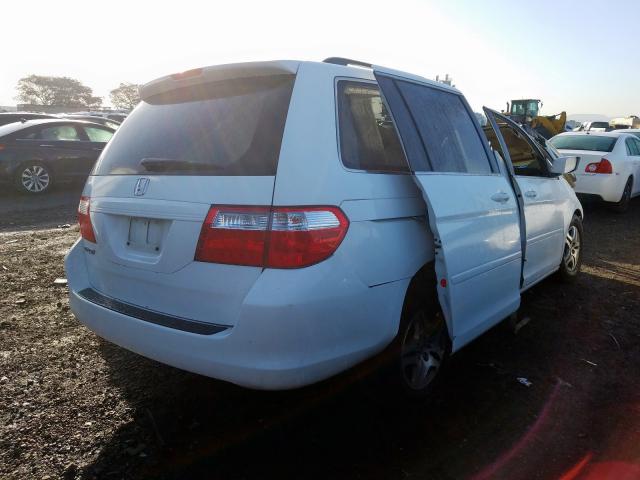 5FNRL38746B044661 - 2006 HONDA ODYSSEY EXL  photo 4