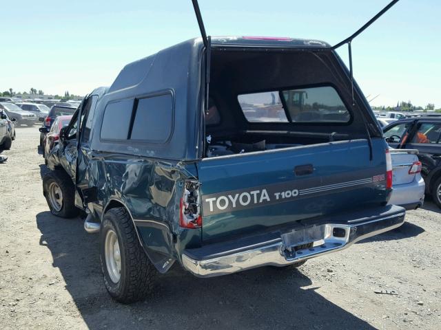 JT4UN24D6W0053919 - 1998 TOYOTA T100 XTRAC GREEN photo 3