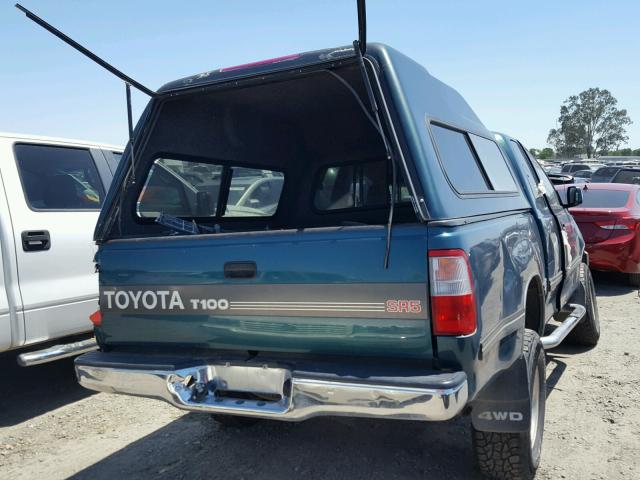 JT4UN24D6W0053919 - 1998 TOYOTA T100 XTRAC GREEN photo 4