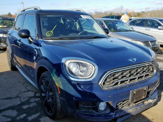 WMZYT5C31H3D80766 - 2017 MINI COOPER S C BLUE photo 1