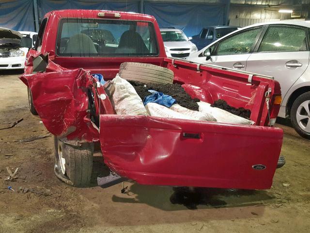 1FTYR10C3XUB14196 - 1999 FORD RANGER RED photo 9