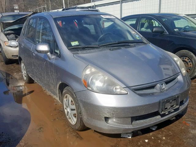 JHMGD38477S059264 - 2007 HONDA FIT GRAY photo 1