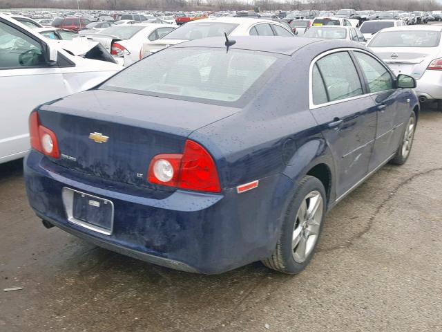 1G1ZH57B184251269 - 2008 CHEVROLET MALIBU 1LT ლურჯი ფოტო 4