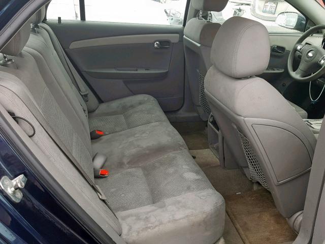 1G1ZH57B184251269 - 2008 CHEVROLET MALIBU 1LT ლურჯი ფოტო 6