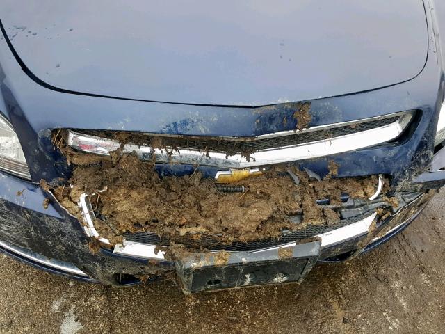 1G1ZH57B184251269 - 2008 CHEVROLET MALIBU 1LT ლურჯი ფოტო 9