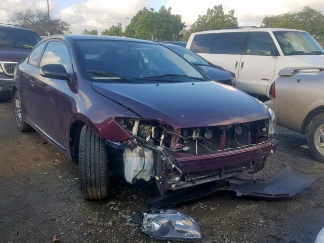 JTKDE177970150770 - 2007 TOYOTA SCION TC BURGUNDY photo 1