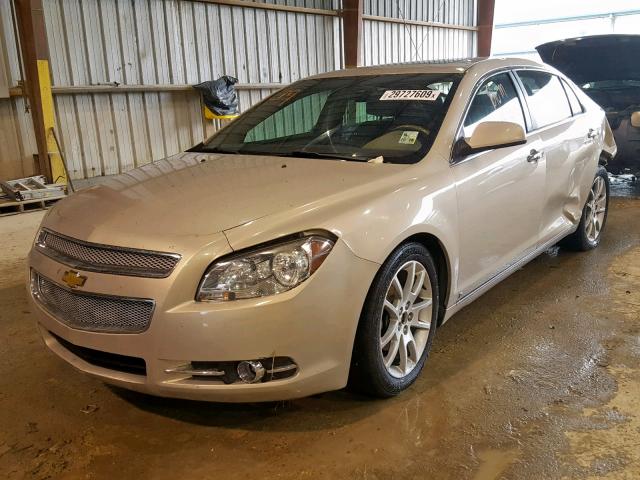 1G1ZK577X9F160049 - 2009 CHEVROLET MALIBU LTZ TAN photo 2