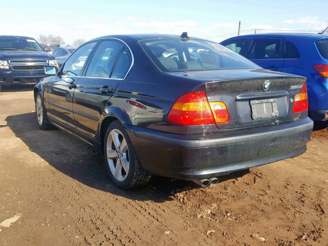 WBAEW53435PN37909 - 2005 BMW 330 XI BLACK photo 3