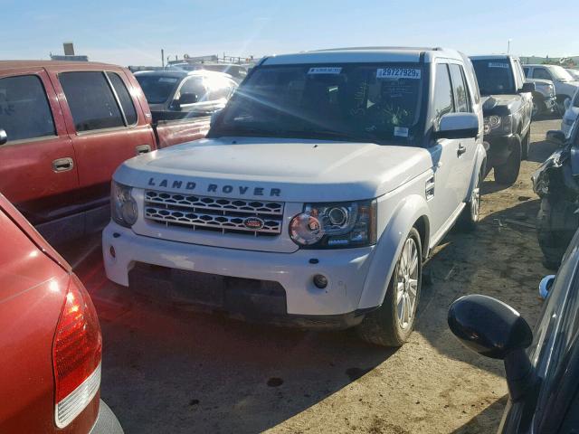 SALAG2D40CA623215 - 2012 LAND ROVER LR4 HSE WHITE photo 2