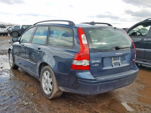 YV1MW382X62168677 - 2006 VOLVO V50 2.4I BLUE photo 3