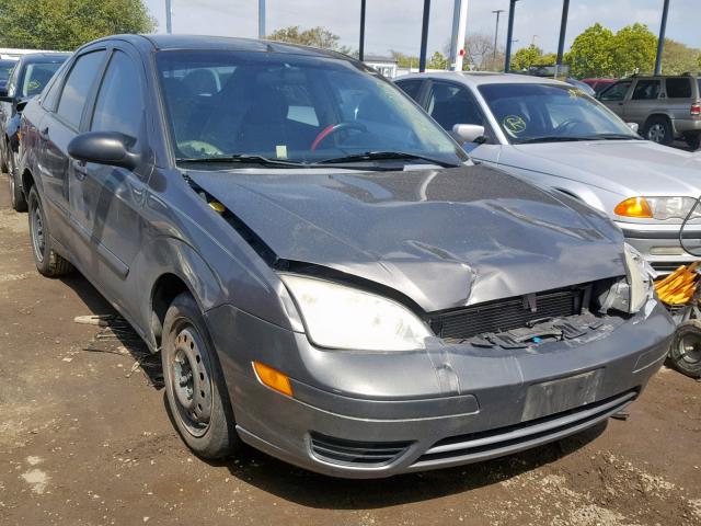 1FAFP34N96W101059 - 2006 FORD FOCUS ZX4 GRAY photo 1