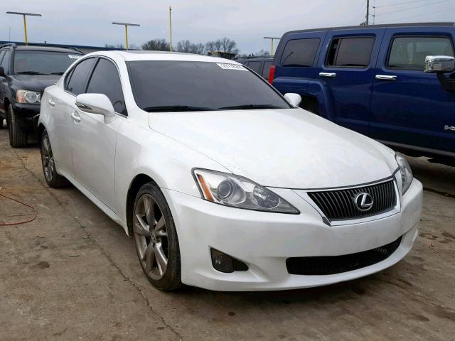 JTHBK262492091507 - 2009 LEXUS IS 250 WHITE photo 1