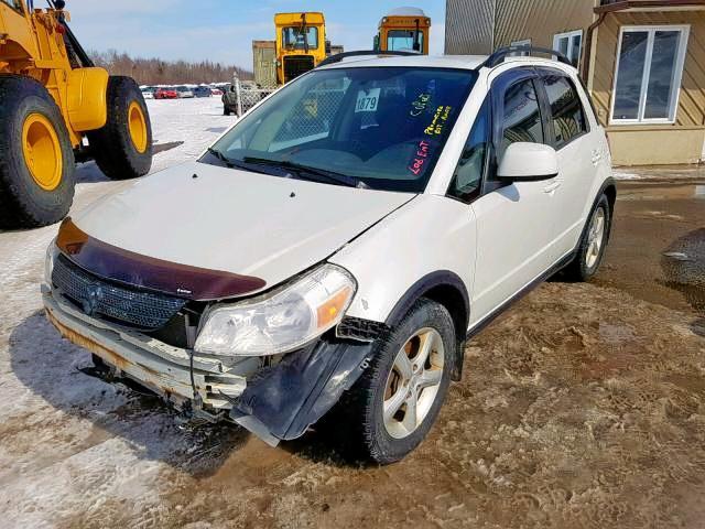 JS2YB413275104859 - 2007 SUZUKI SX4 WHITE photo 2