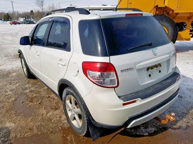 JS2YB413275104859 - 2007 SUZUKI SX4 WHITE photo 3