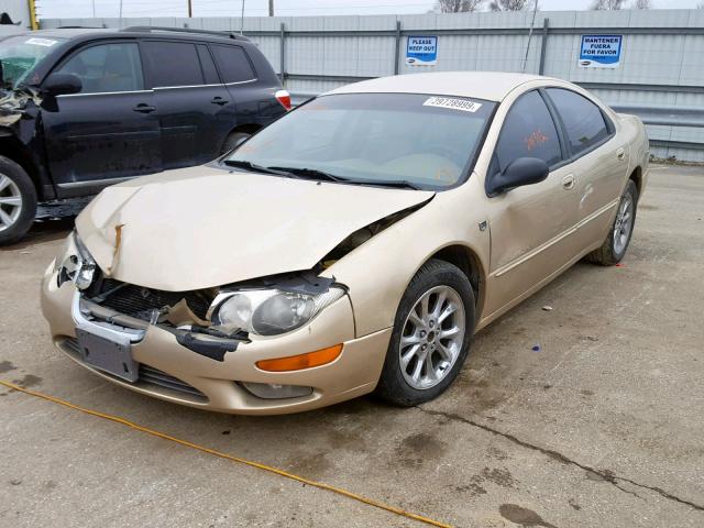 2C3HE66G1XH771749 - 1999 CHRYSLER 300M GOLD photo 2