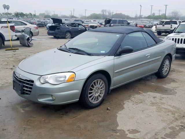 1C3EL55R66N259920 - 2006 CHRYSLER SEBRING TO GREEN photo 2