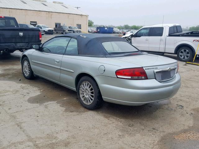 1C3EL55R66N259920 - 2006 CHRYSLER SEBRING TO GREEN photo 3