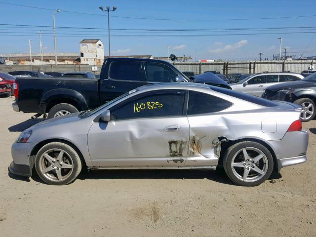 JH4DC53016S010274 - 2006 ACURA RSX TYPE-S SILVER photo 9