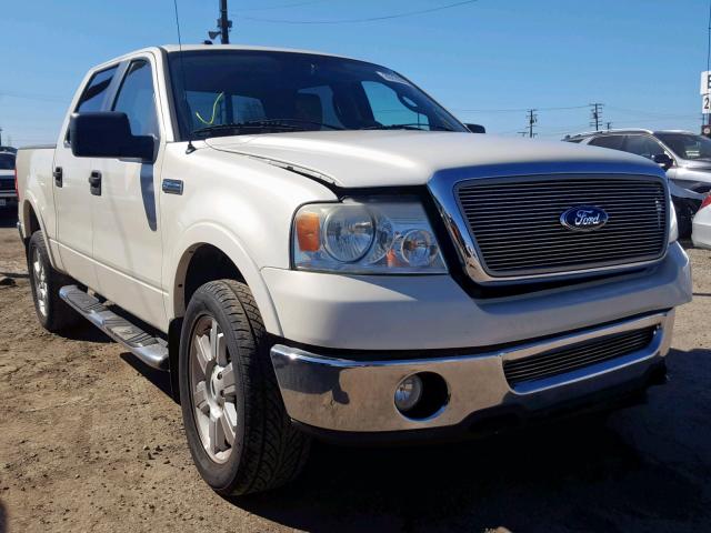 1FTPW14557FA52059 - 2007 FORD F150 SUPER WHITE photo 1