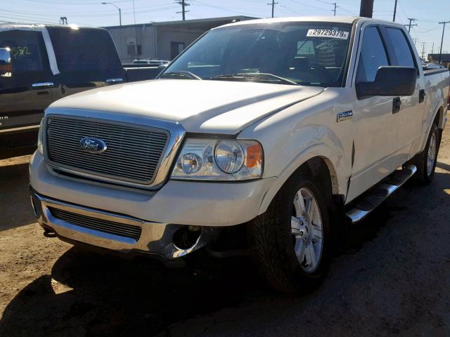 1FTPW14557FA52059 - 2007 FORD F150 SUPER WHITE photo 9