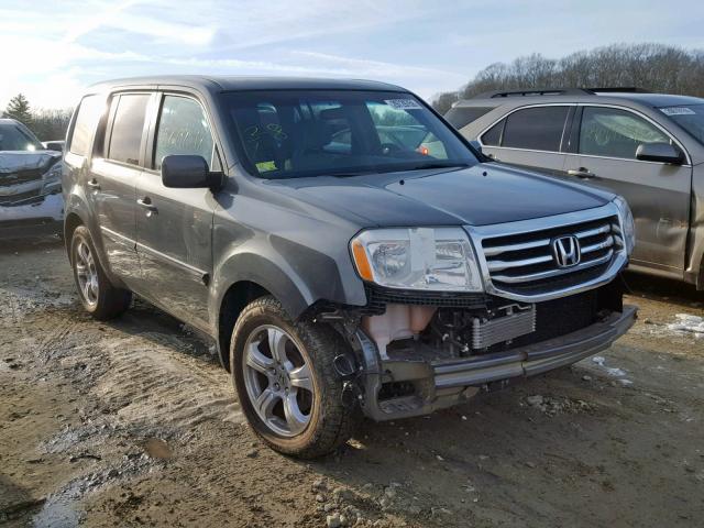 5FNYF4H43CB084899 - 2012 HONDA PILOT EX GRAY photo 1