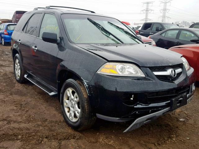 2HNYD18975H550924 - 2005 ACURA MDX TOURIN BLACK photo 1