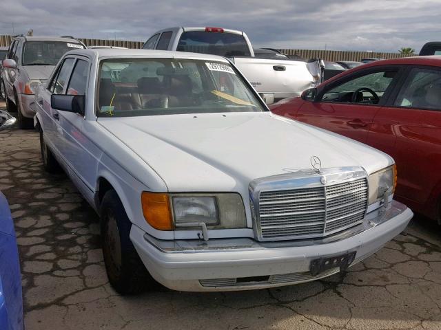 WDBCA24D5KA444327 - 1989 MERCEDES-BENZ 300 SE WHITE photo 1