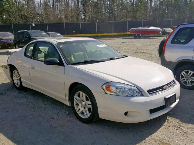 2G1WK15N779328393 - 2007 CHEVROLET MONTE CARL WHITE photo 1