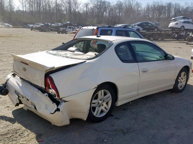 2G1WK15N779328393 - 2007 CHEVROLET MONTE CARL WHITE photo 4