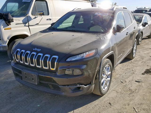 1C4PJLCBXFW732717 - 2015 JEEP CHEROKEE L BLACK photo 2