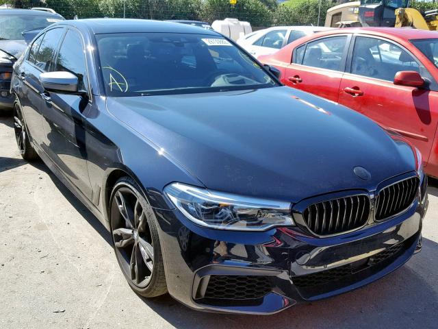 WBAJB9C5XJB286548 - 2018 BMW M550XI BLACK photo 1