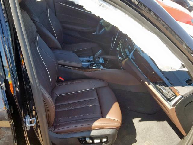 WBAJB9C5XJB286548 - 2018 BMW M550XI BLACK photo 5