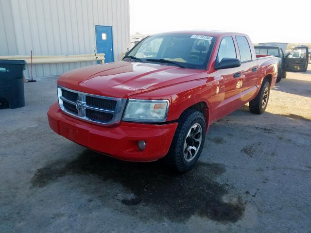 1D7HW48N58S626576 - 2008 DODGE DAKOTA QUAD SLT  photo 2