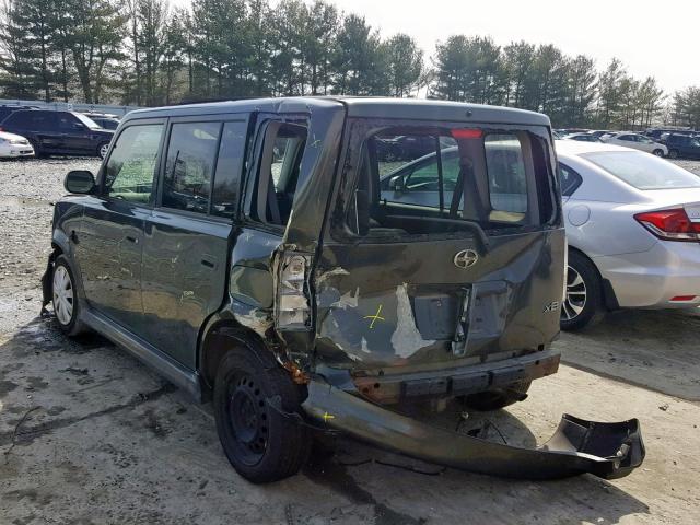 JTLKT324450189605 - 2005 TOYOTA SCION XB 绿色 照片 3