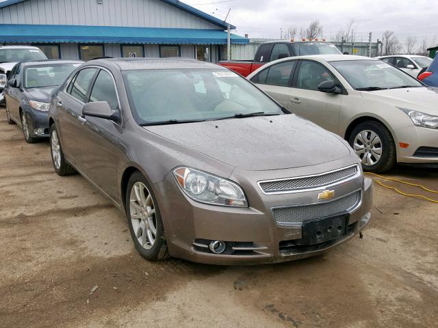 1G1ZE5EB0AF150780 - 2010 CHEVROLET MALIBU LTZ GRAY photo 1