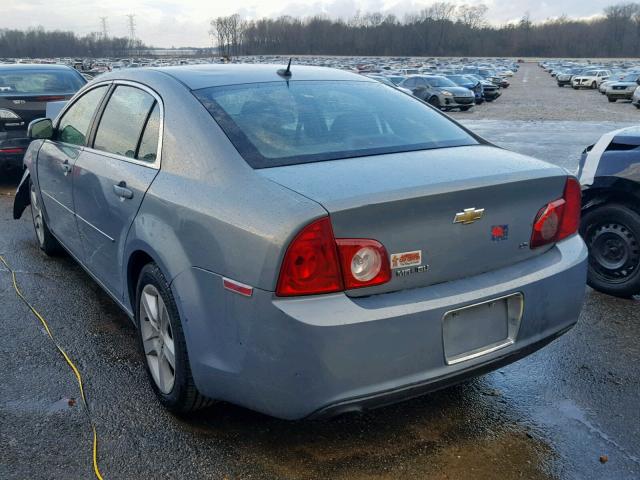 1G1ZG57B09F122674 - 2009 CHEVROLET MALIBU LS BLUE photo 3