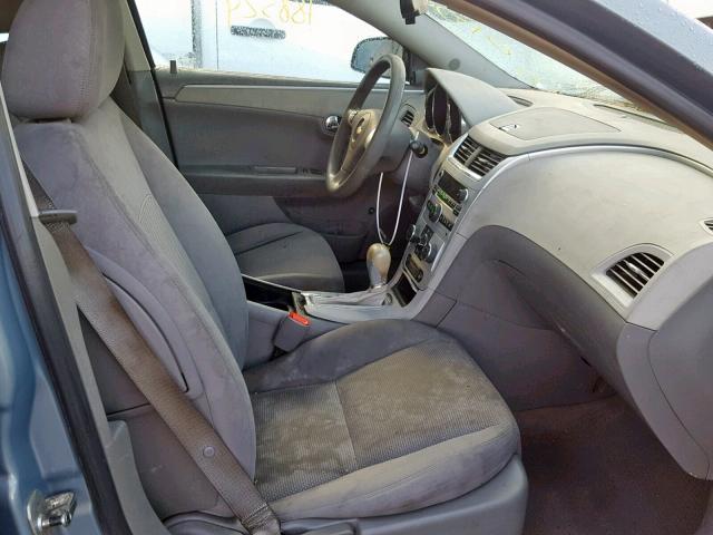 1G1ZG57B09F122674 - 2009 CHEVROLET MALIBU LS BLUE photo 5