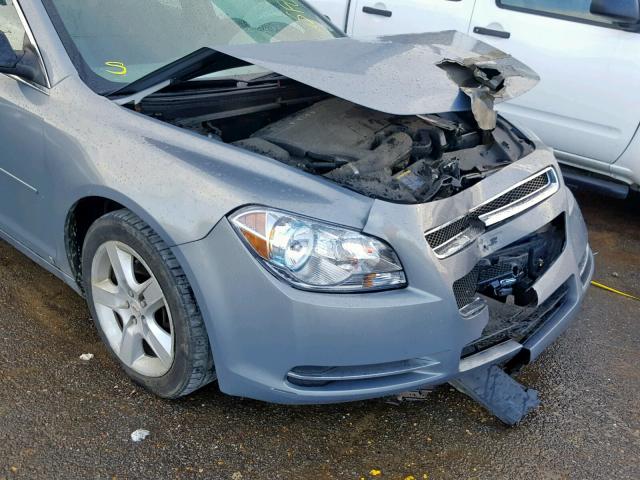 1G1ZG57B09F122674 - 2009 CHEVROLET MALIBU LS BLUE photo 9
