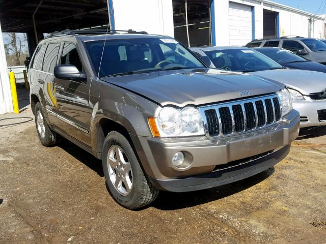 1J4HS58N26C285120 - 2006 JEEP GRAND CHER TAN photo 1