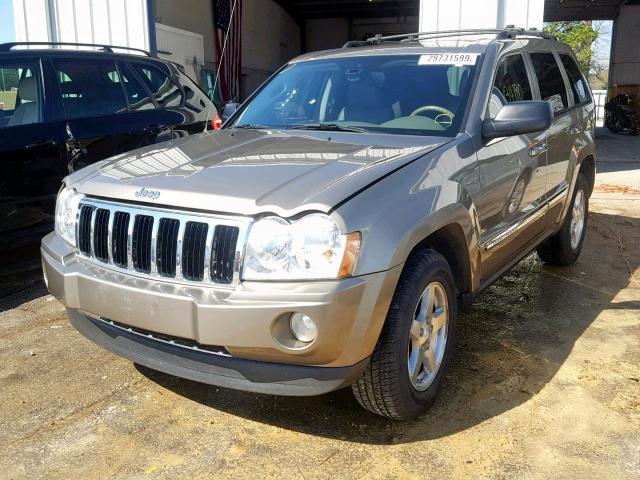 1J4HS58N26C285120 - 2006 JEEP GRAND CHER TAN photo 2