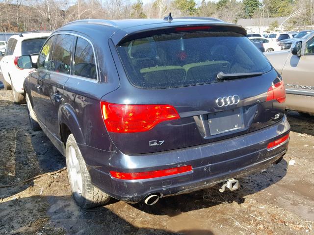 WA1AM74LX9D036297 - 2009 AUDI Q7 TDI BLACK photo 3